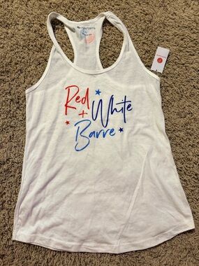 Pure Barre White Tank Top